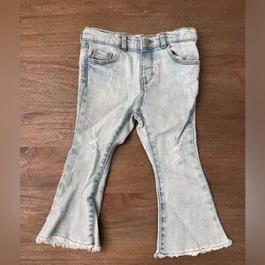 Zara Flair Denim Jeans 2-3 years